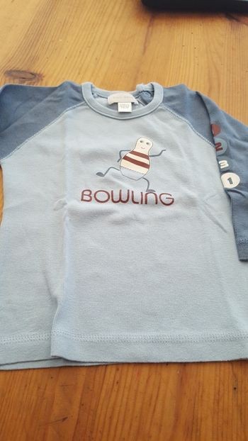 Ensemble 4 pieces salopette + tee shirt manches longues