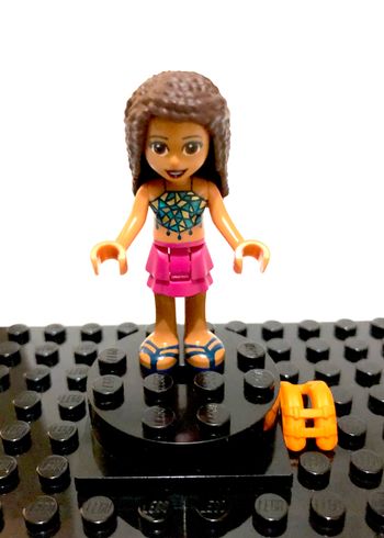 LEGO Friends - Andrea, Dark turquoise and gold Top