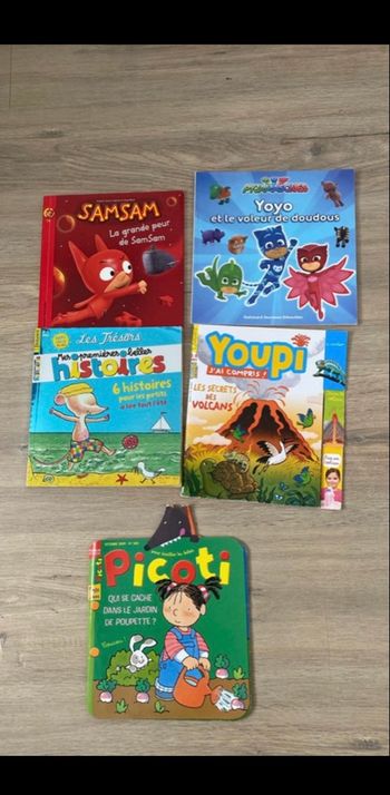 Lot de différents livres pour enfants