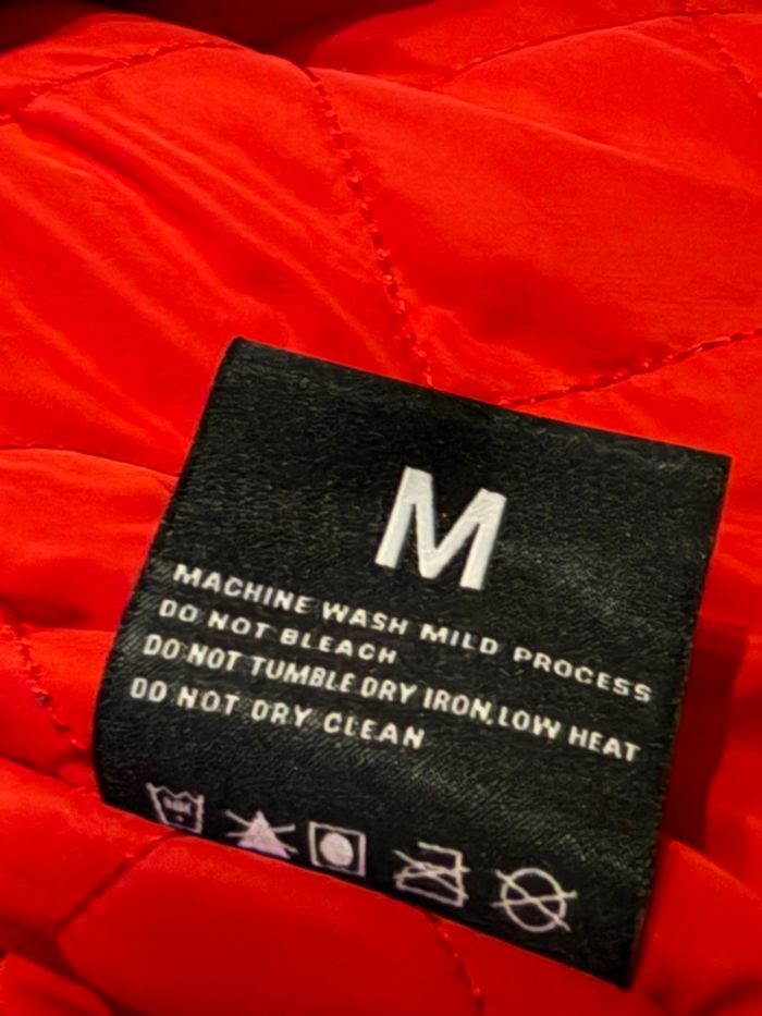 Veste Jacket Bombers Homme Few À Good Kids Blanc Rouge  Taille M - photo numéro 6