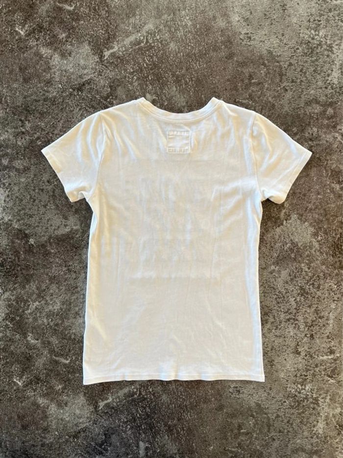 T shirt blanc femme Hollister taille XS Women t-shirt Maglietta donna T-Shirt Damen - photo numéro 3