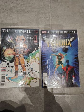 Lot de 2 bande dessinée : Marvel