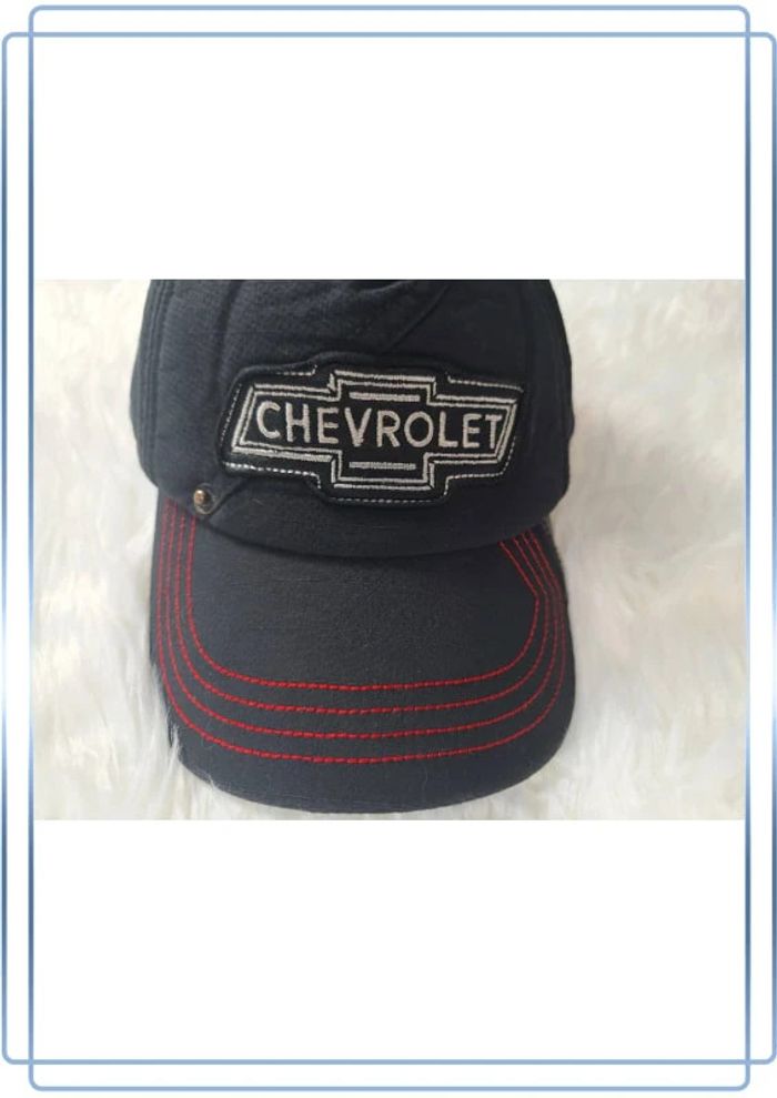casquette chevrolet - choko authentics - noir - brodé (534) - photo numéro 2