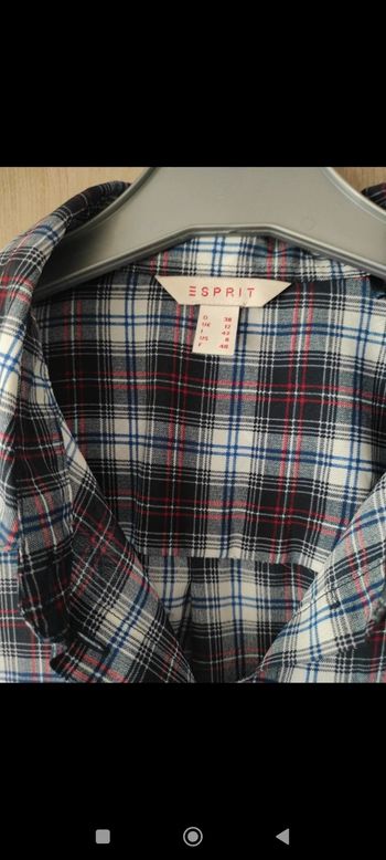 Chemise à carreaux femme Esprit taille 40