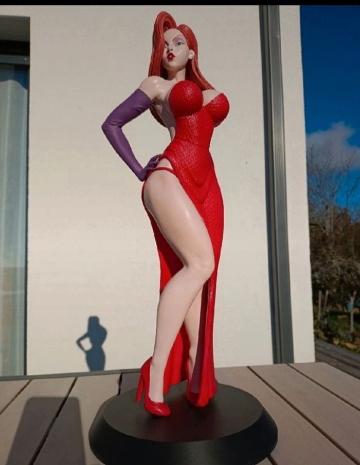 Jessica rabbit 50 cm - photo numéro 4