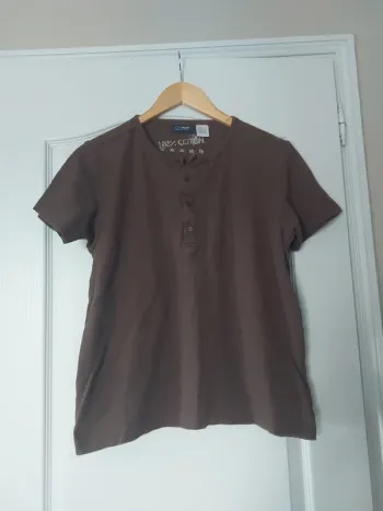Polo marron taille S