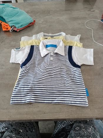 Lot polo manche courte