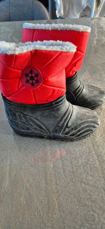Bottes de pluie et de neige pointure 29
