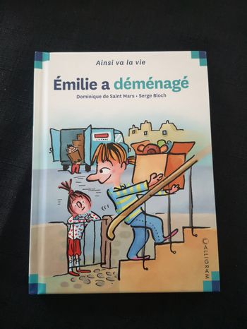 Livre Émilie a déménagé 