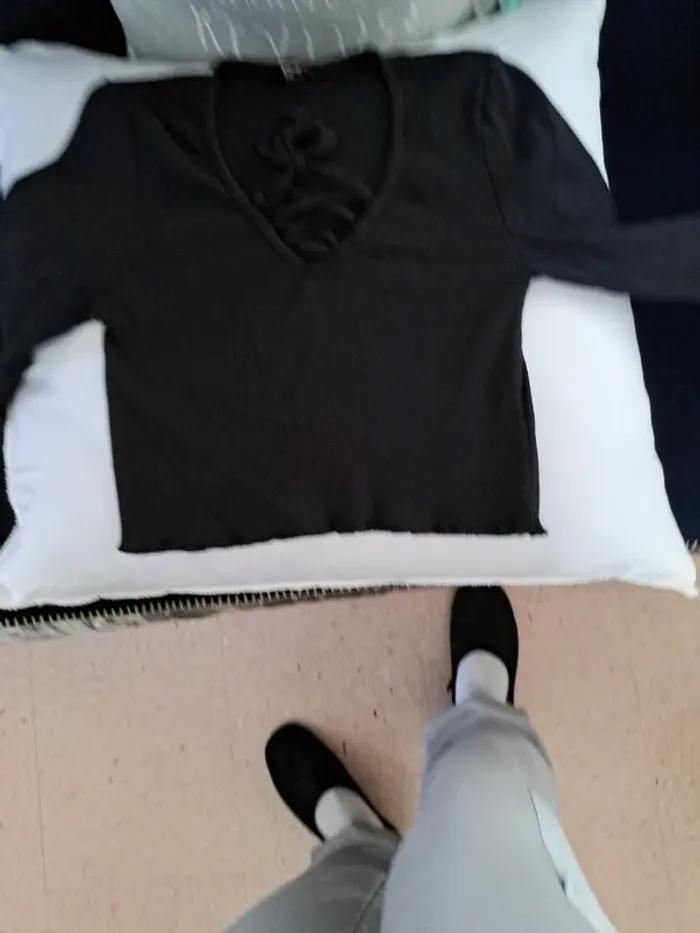 Crop top manche longue - photo numéro 4