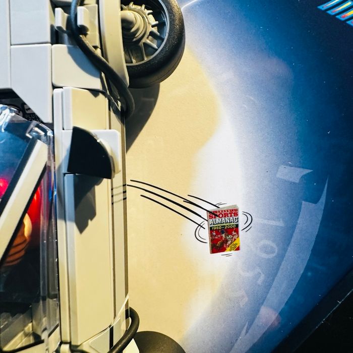 Cadre compatible LEGO DeLorean - Back to the Future II - (18×24 cm) - photo numéro 5