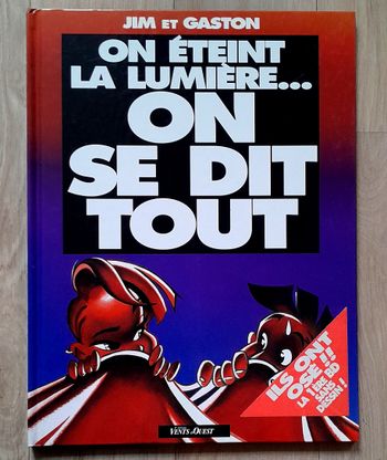 BD jim et gaston - on éteint la lumière on se dit tout