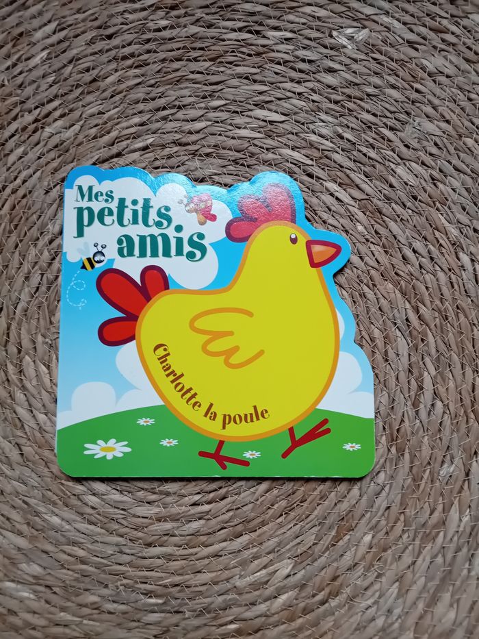 Livre Mes Petits amis Charlotte la poule