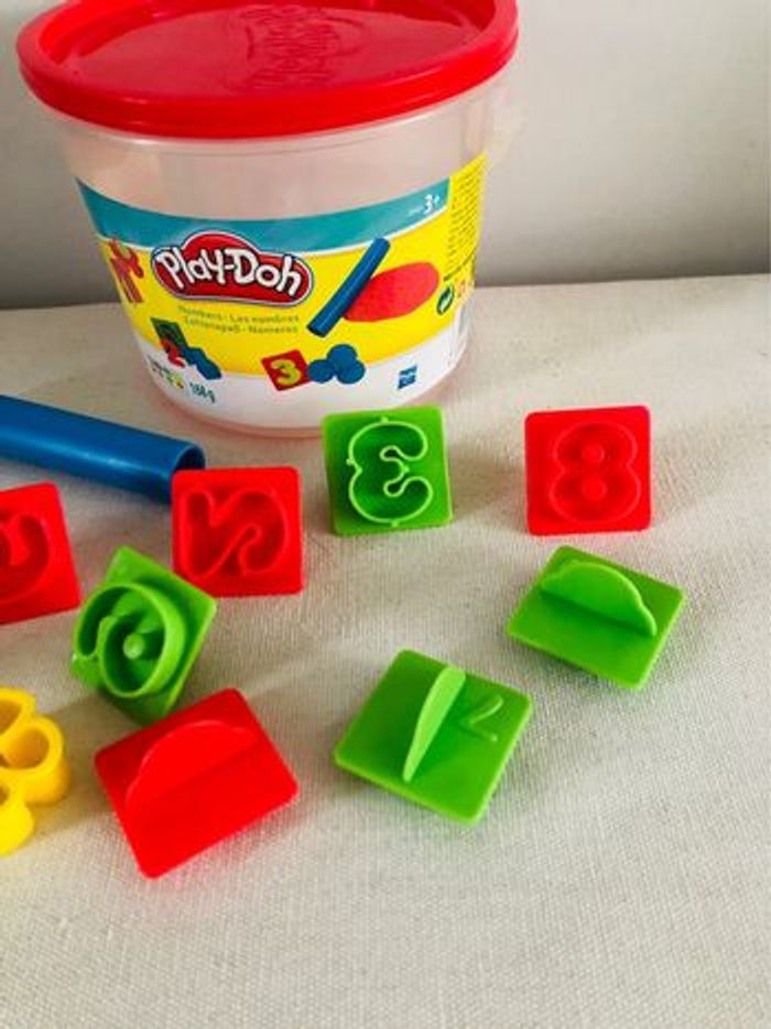 Kit play doh moules numéro chiffre - photo numéro 4