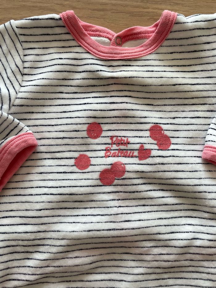 Pyjama velours 6 mois - photo numéro 2