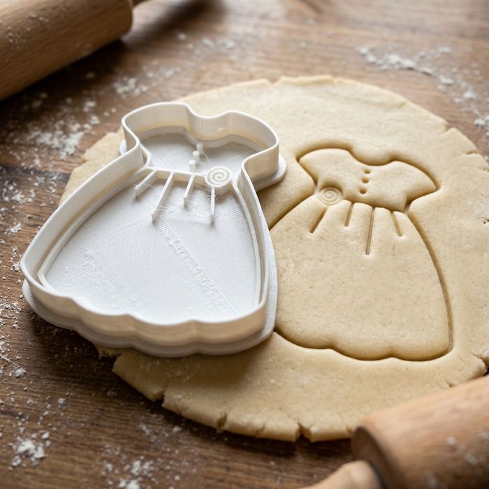 Emporte-pièce Robe Princesse Découpoir pour Biscuits, Sablés et Pâte à Sucre