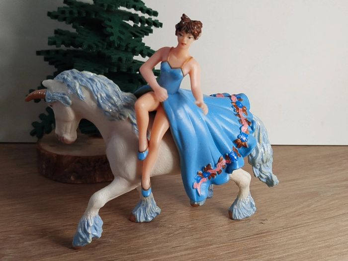 PAPO personnage elfe et sa licorne Figurine Animal imaginaire Bayala - photo numéro 2