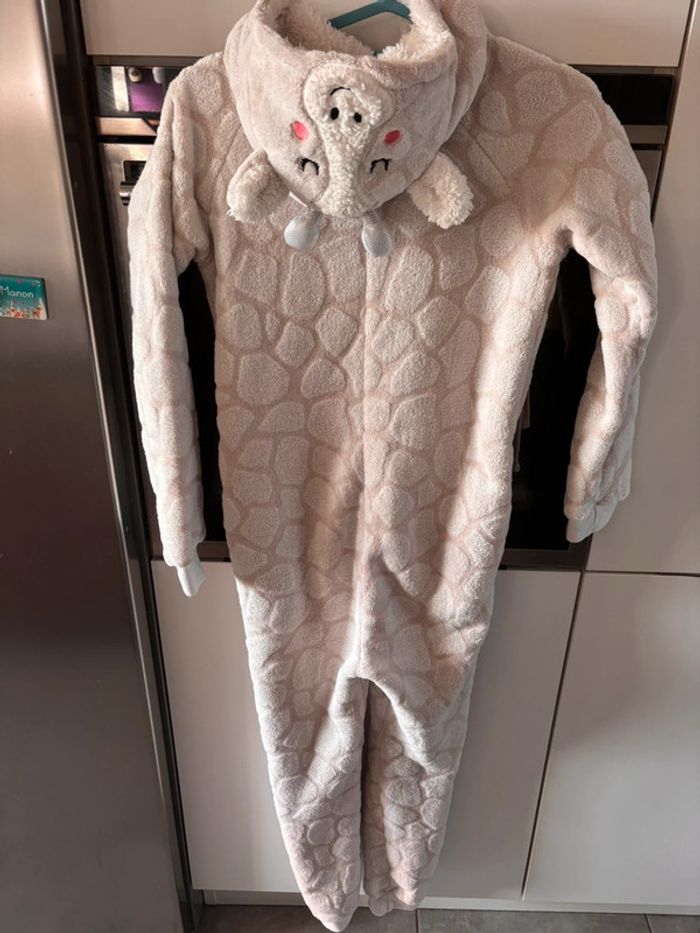 Grenouillère Femme Bluey - Chilli La Maman - Pyjama Polaire Avec Capuche à Oreilles 3D - Idéal Cadeau Fan