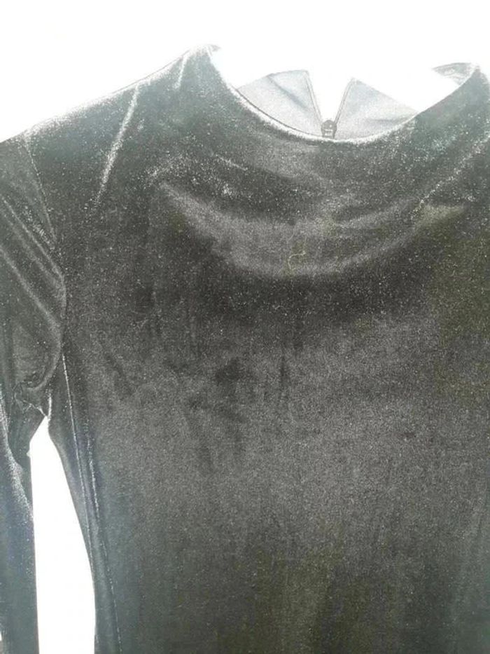 Robe noir velour - photo numéro 2