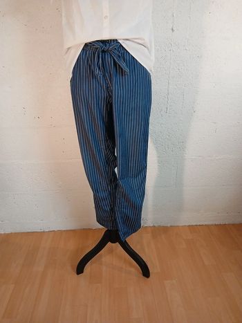 Pantalon rayé Yessica Taille 38
