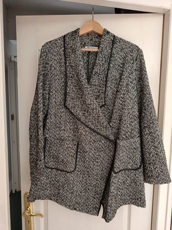 Manteau léger forme cache cœur non doublé