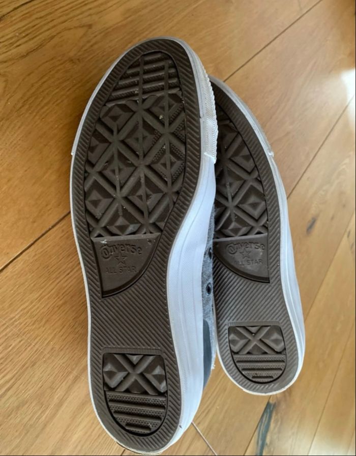 Converse grise hiver 41 - très bon état - photo numéro 3
