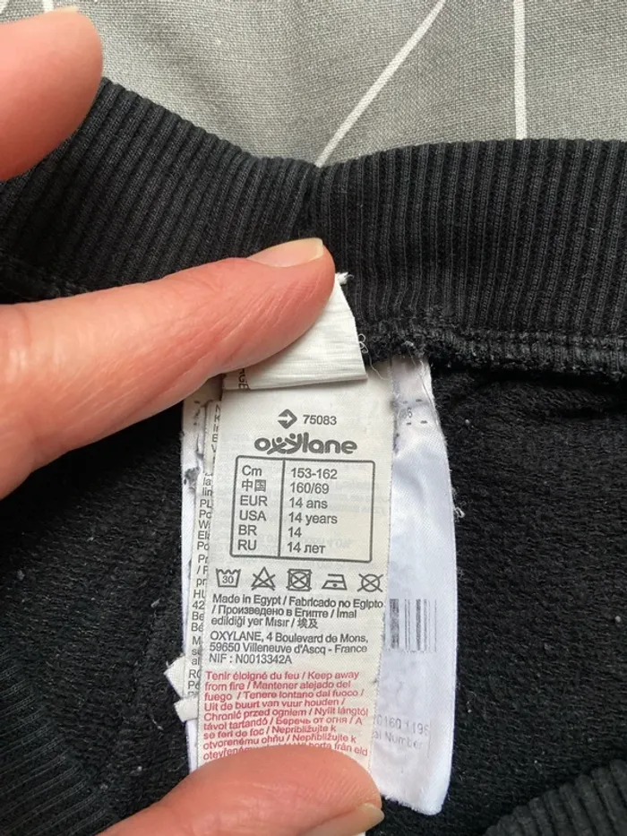 Pantalon de jogging noir - photo numéro 7