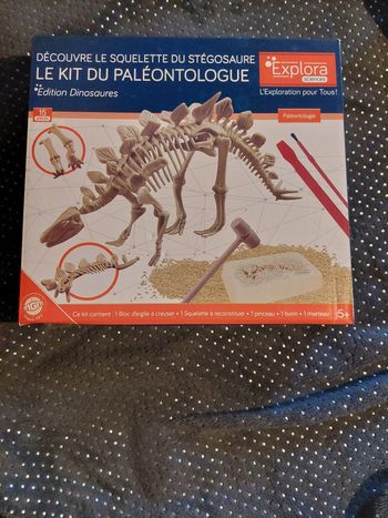 Jeu Explora Sciences, kit du paléontologue
