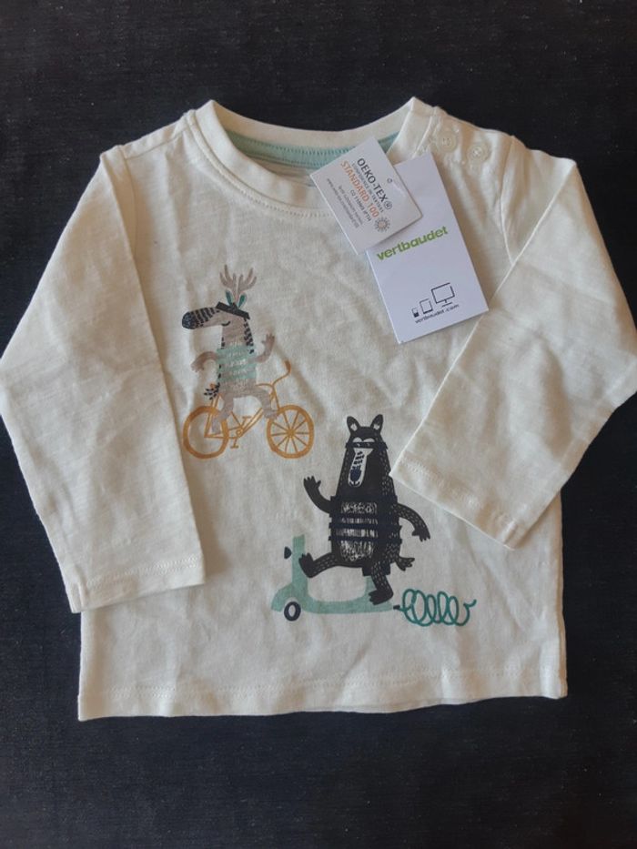 Tee-shirt manches longues bébé