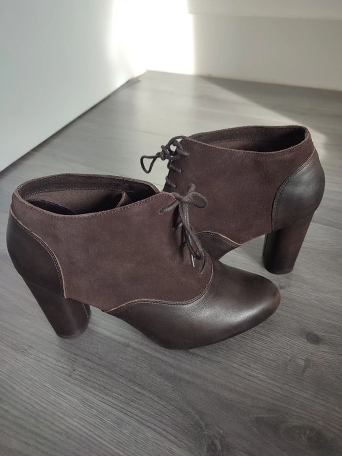 Bottines marrons pointure 40