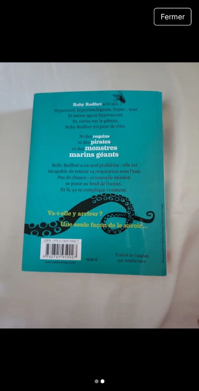 Livre Ruby Redfort - photo numéro 2