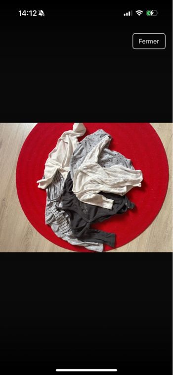 Lot bodies manches longues
