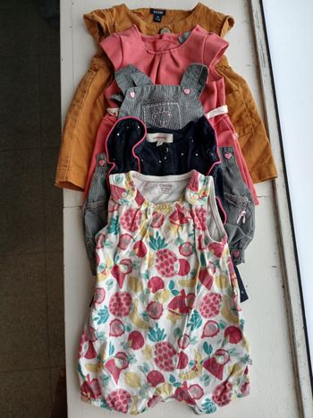 Lots de 5 vêtements pour bébé