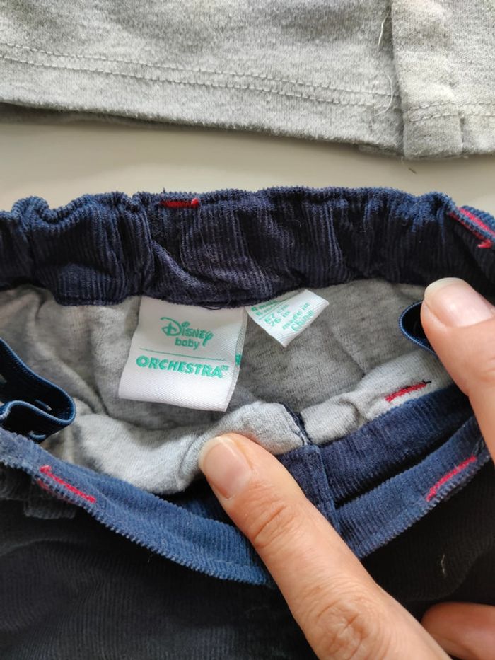 Ensemble bébé garçon Mickey Mouse 🐭 6 mois - TBE - photo numéro 8