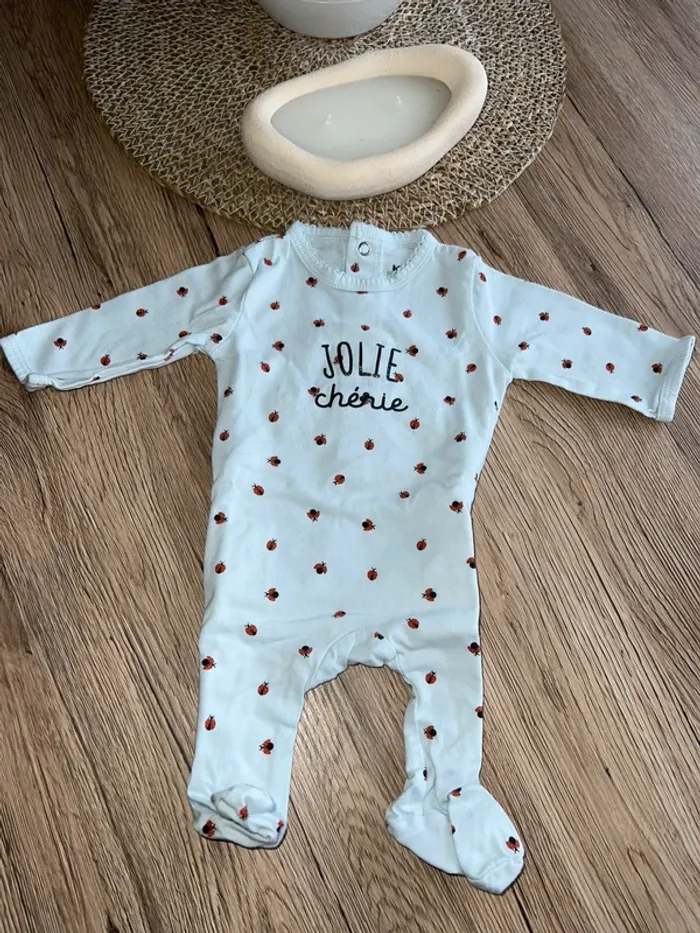 Lot pyjamas léger Kiabi 1 mois - photo numéro 2