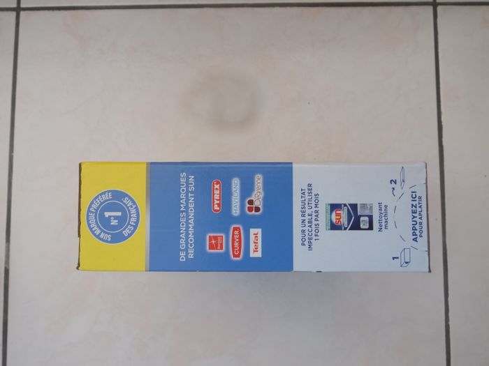 Dosettes vaiselle SUN neuve pack de 60 - photo numéro 3