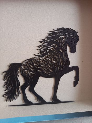 Ornements mural cheval 