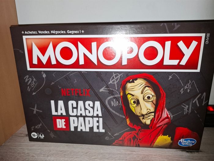 Jeu Monopoly la casa de papel