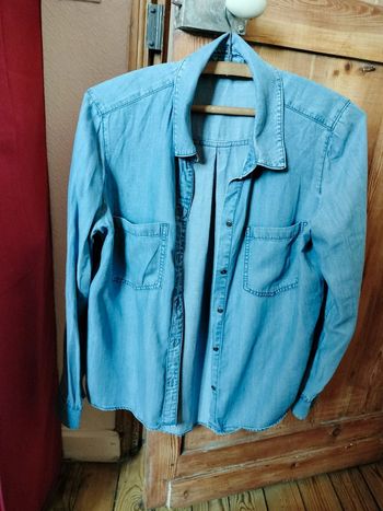 Chemise légère en jean