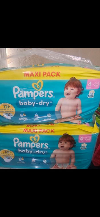 Couche pampers 212 Couche 2 carton t4