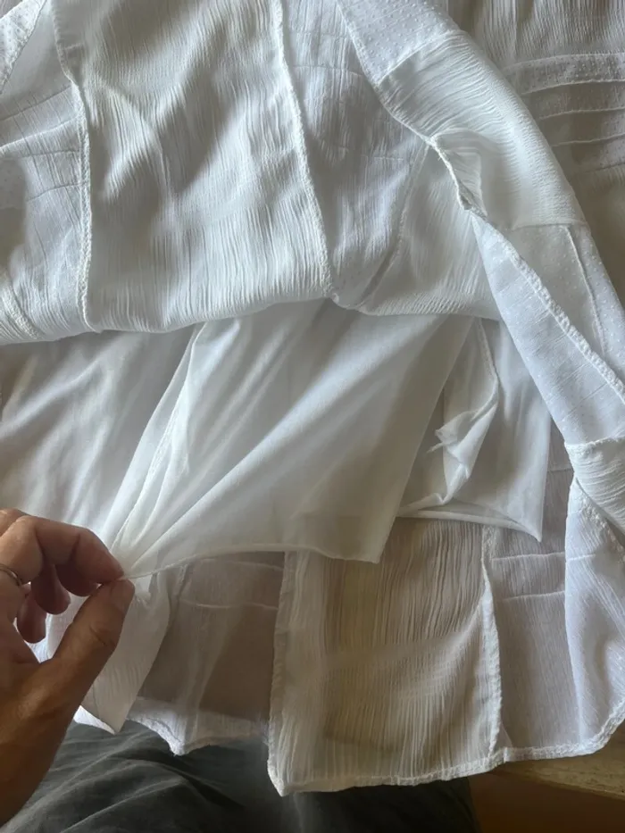 Jupe blanche midi - photo numéro 4