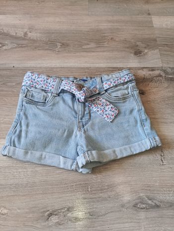 Short en jeans 