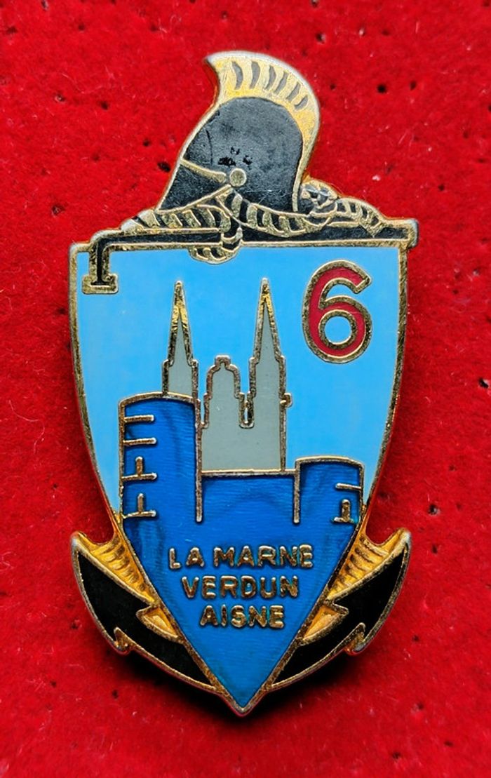 Insigne 6 ème régiment de génie