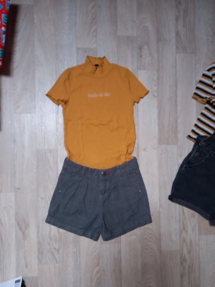 Ensemble short et haut