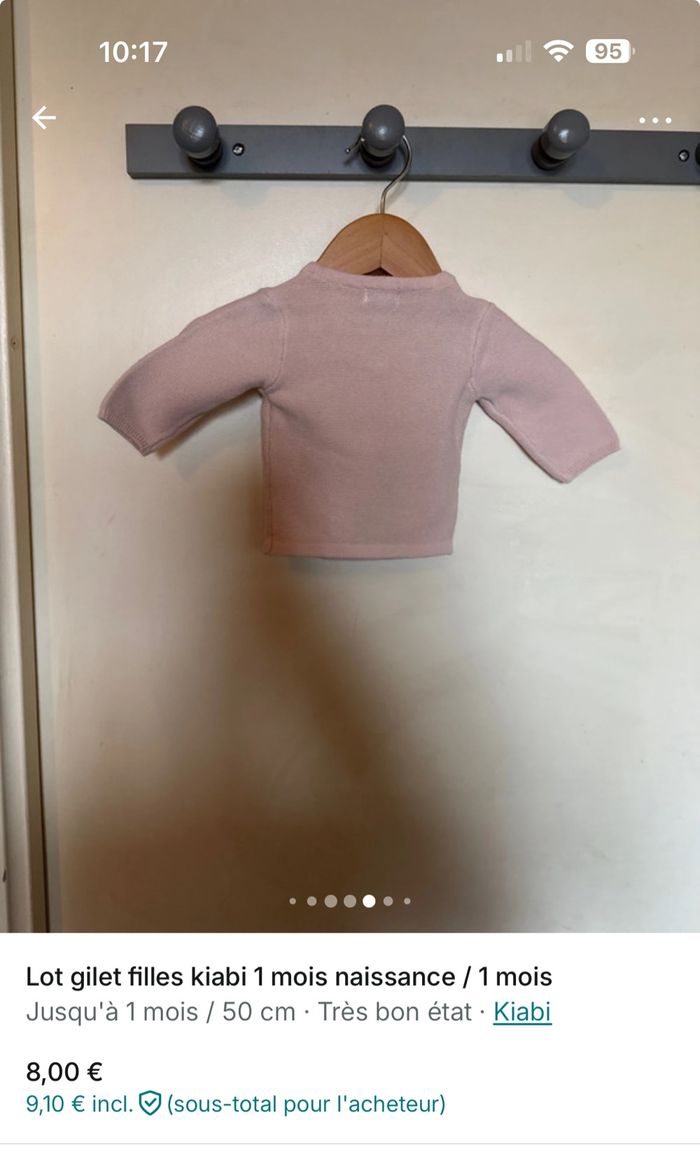 Lot cardigan bébé fille kiabi - photo numéro 10