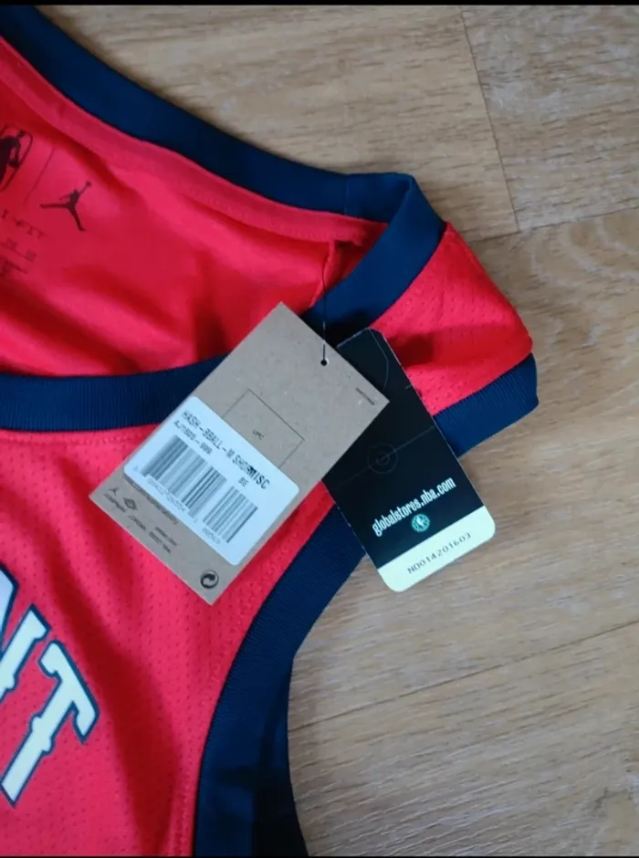 Maillot tee shirt basket NBA crescent city nike jordan - photo numéro 5