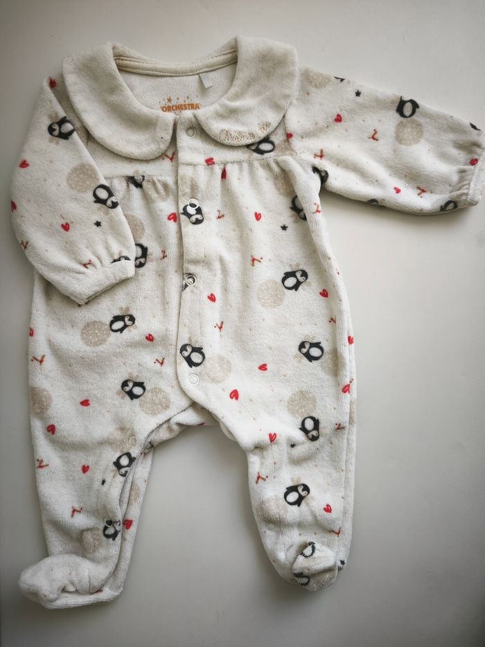 Lot de pyjamas bébé fille 1 mois - photo numéro 2