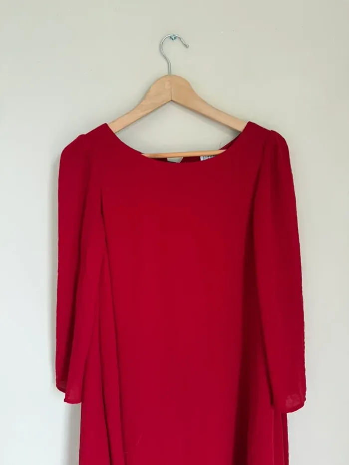 Robe rouge Claudie Pierlot - photo numéro 2