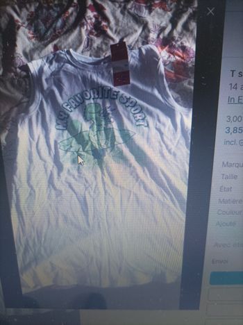 T shirt extenso dinosaure