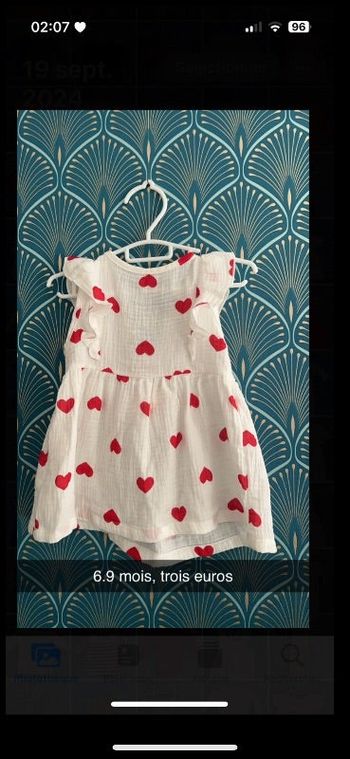 Robe à cœur
